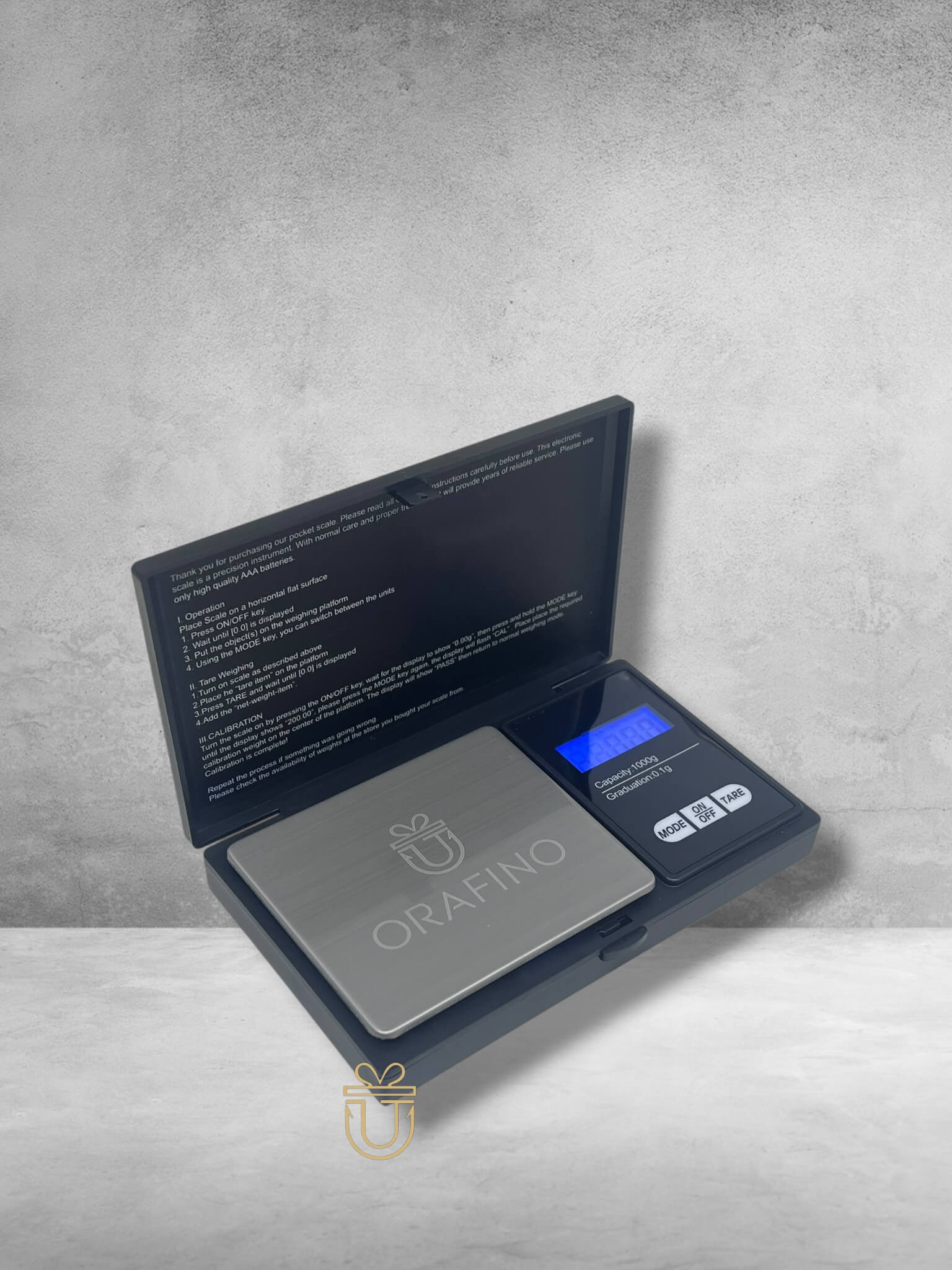 ORAFINO Digital Precision Scale – 500g / 0.01 g