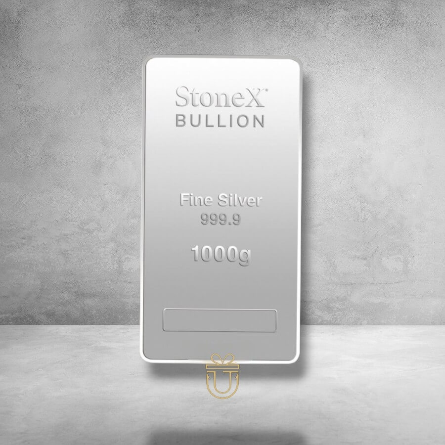 StoneX Bullion Silver Minted Bar 1 kg