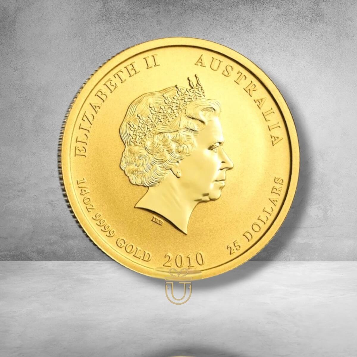 Gold Coin “Year of the Tiger” – Australia - year 2010 1/4 Oz