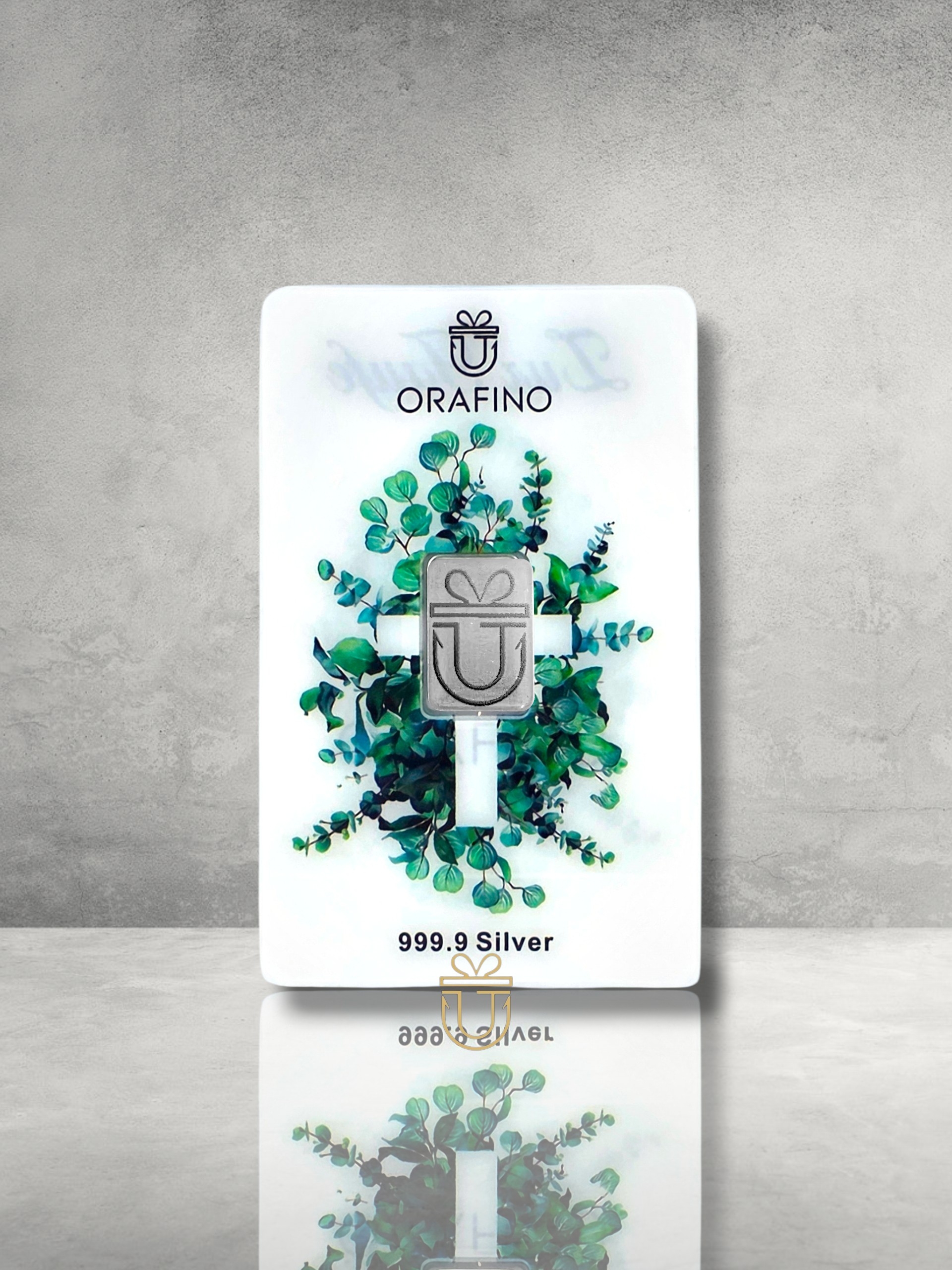 Orafino Gift Card "For Baptism" White 1 g