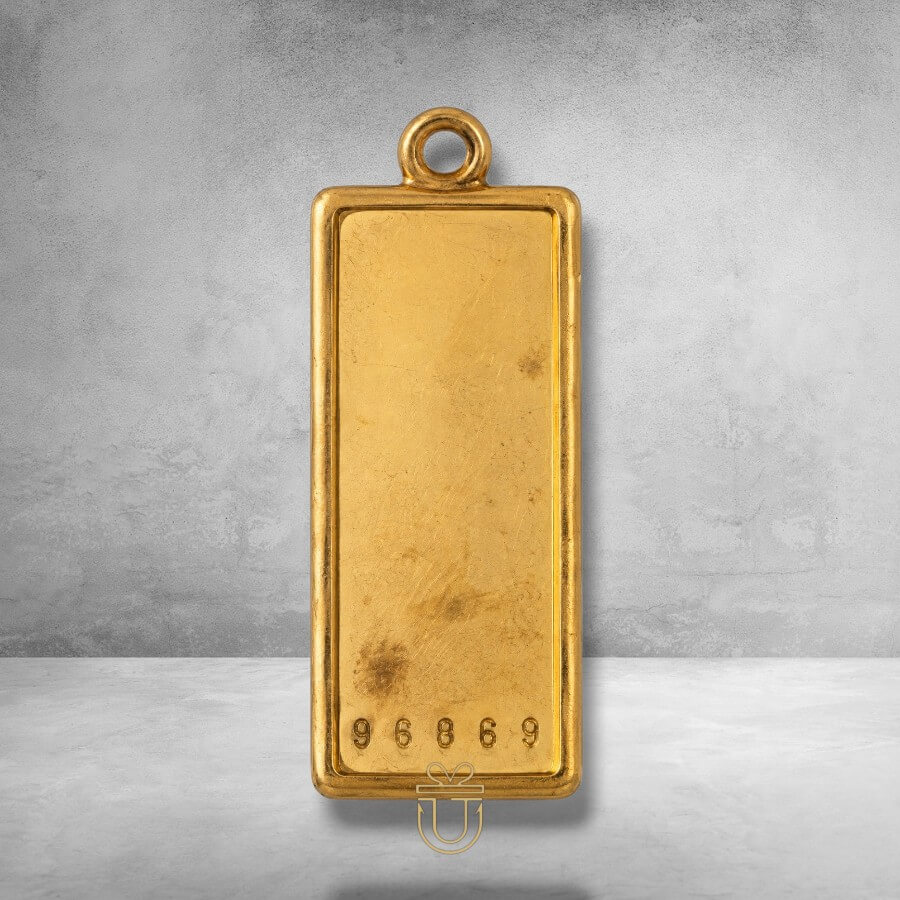 Goldbarren-Anhänger  5 g - Dresdner Bank AG - Ohne Blister