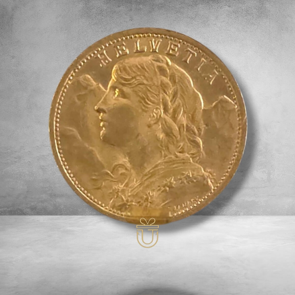 Vreneli - 20 Francs Gold Coin Switzerland 1902 – Helvetia