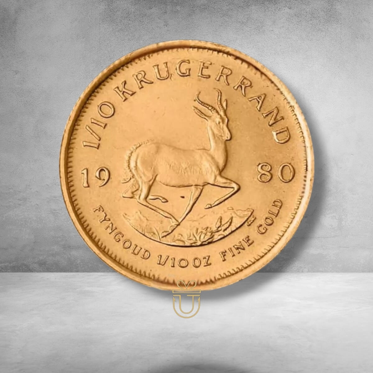 Krügerrand - Jahrgang 1980 - 1/10 Oz Gold