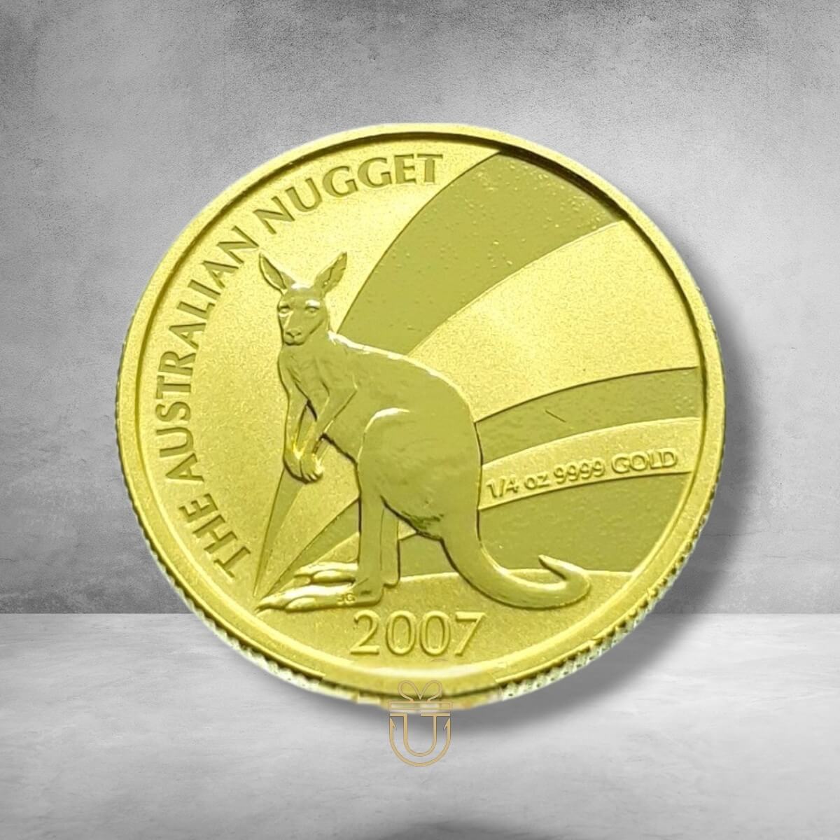 Australian Nugget (Kangaroo) Gold Coin 1/4 Oz