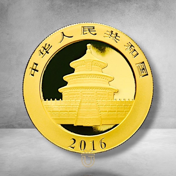 China Panda Gold Coin – 500 Yuan 30 g