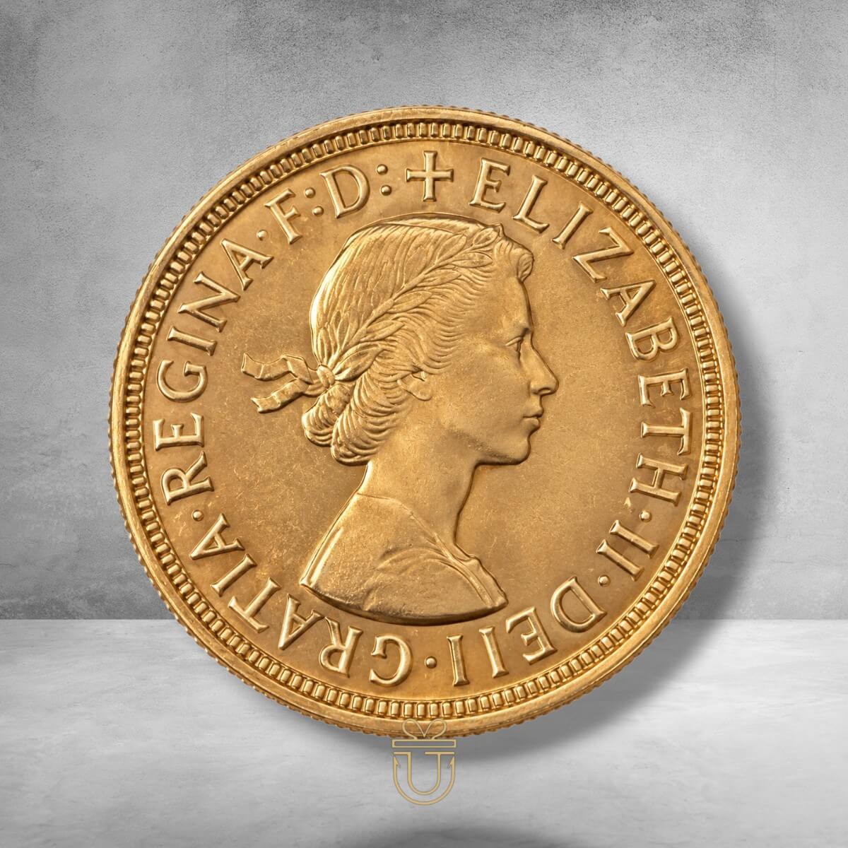 British Sovereign - Goldmünze - Jahrgang 1966